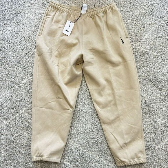 Nike x Billie Eilish Fleece Pants DQ7752-202 Mushroom Sequoia New Mens Size 2XL - Picture 7 of 12